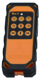 Metsys remote control for RL30HV