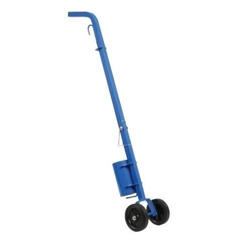 Long spray handle with wheels