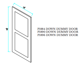 Dummy  Door P1890DOWN