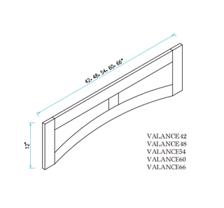 Valance 60"