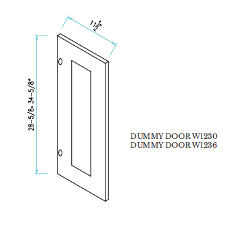 Dummy  Door 1230