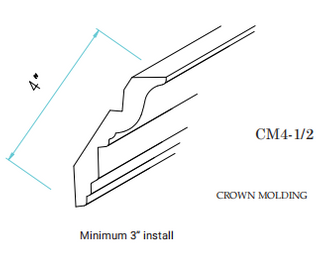 Crown Molding 4 1/2