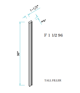Tall Filler 3 X 96