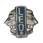 Leo Club Omega Lapel Button