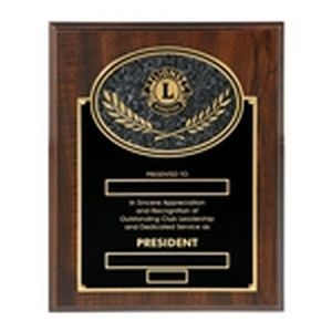 President Plaque