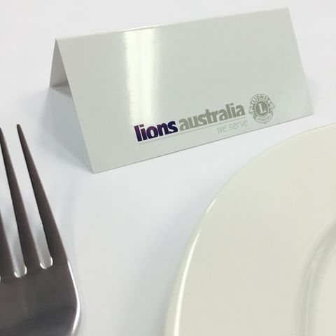 Lions Aus Place Cards-Pk 100