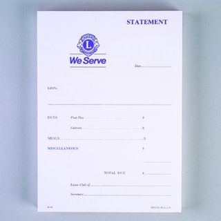 Lion Statement Pads