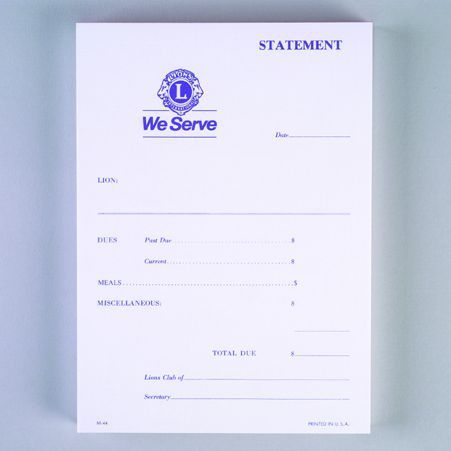 Lion Statement Pads