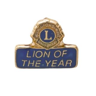 Lion Of The Year Pin