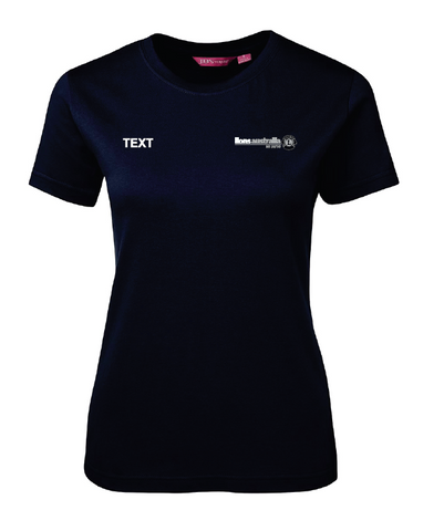 Lions Aust Navy Women's Tee