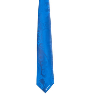 Blue Optic Poly Tie