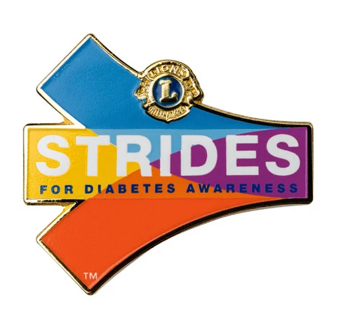 Strides Lapel Pin