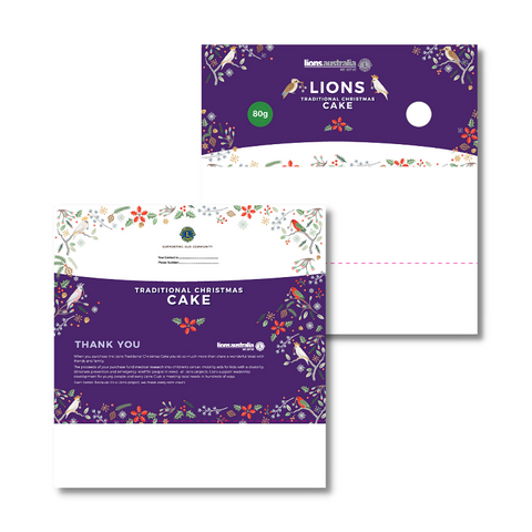 Header Cards 80g Cakes - 10pk