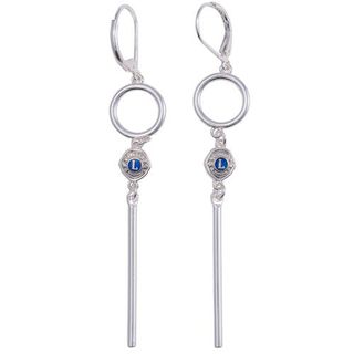 DROP SILVERTONE EARRINGS