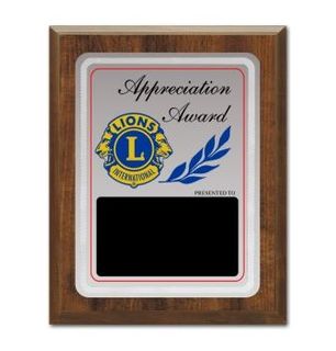 Appreciation Award Plaque
