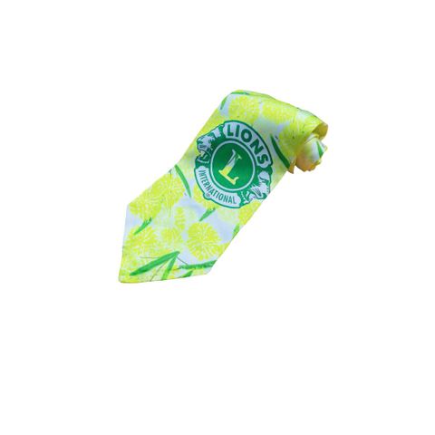 LIONS AUSTRALIA TIE - WATTLE