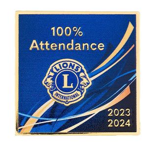 100% ATTENDANCE PIN 2023-2024