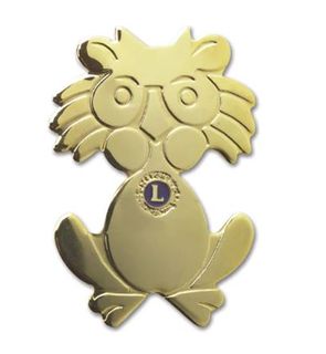 CARICATURE LIONS PIN