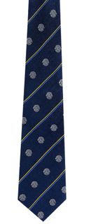 SILK EMBLEM TIE