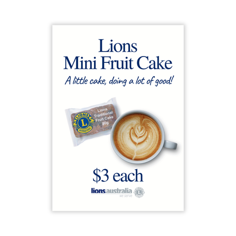 Mini Cake Poster - 10pk