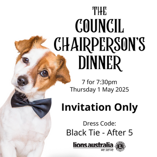 Council Chairperson's Dinner