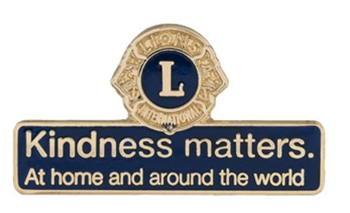 Kindness Matters Pin- Blue