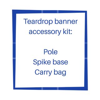 Teardrop Banner Accessories
