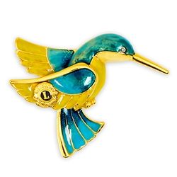 Hummingbird pin deals