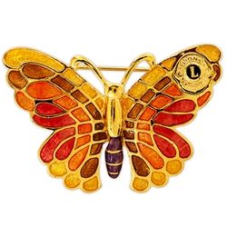 Gold deals butterfly pin