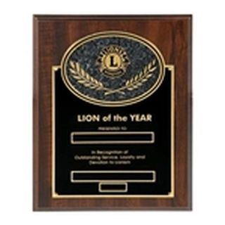 Lion of the Year Plaque