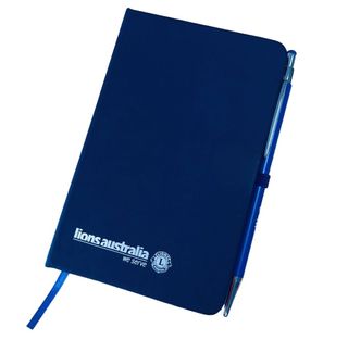 Lions Aus Notebook with Pen