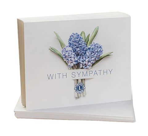 SYMPATHY CARDS 12/ SET