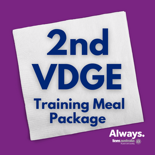 2VDG Training Meals
