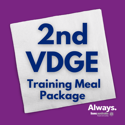 2VDG Training Meals