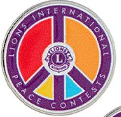 PEACE CONTESTS PARTICIPANT PIN