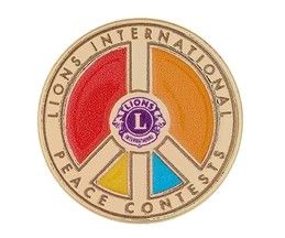 PEACE CONTEST LOCAL WINNER PIN