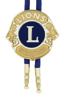 EMBLEM BOLO TIE WITH CORD