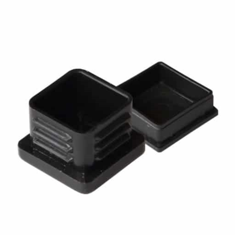 Black Bungs Small Square (19mm)