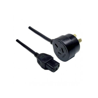 0.5 mtr IEC Lead with Tapon Plug 1.5mm