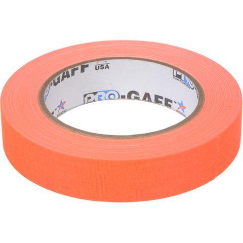 Shurtape Fluorescent Orange Tape 25mm x 45.5m roll