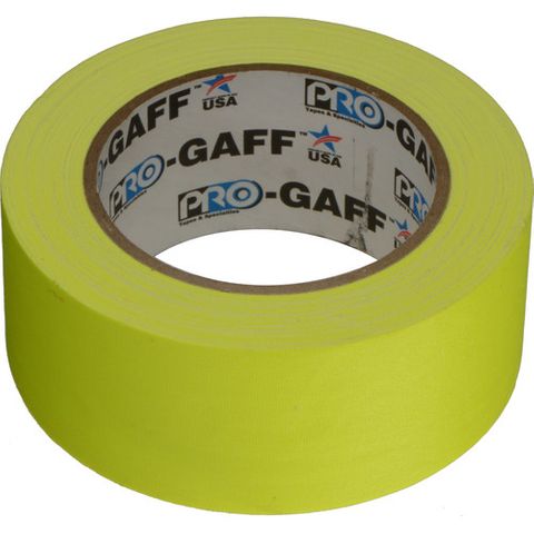 Shurtape Fluorescent Yelllow Tape 50mm x 45.5m roll
