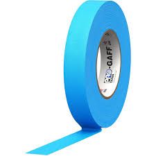 Shurtape Fluorescent Blue Tape 25mm x 45.5m Roll