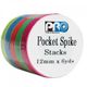 Shurtape Fluorescent Spike Stack 12.5mm x 5.4m roll