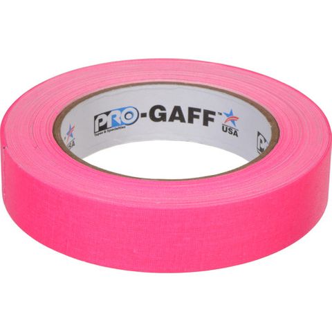 Shurtape Fluorescent Pink Tape 25mm x 22.8m roll