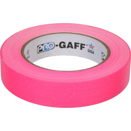 Shurtape Fluorescent Pink Tape 25mm x 22.8m roll