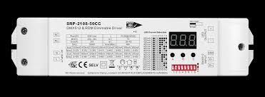 DMX 50W Dimmeable Driver; CC; 230VAC; Selectable Output; 1CH