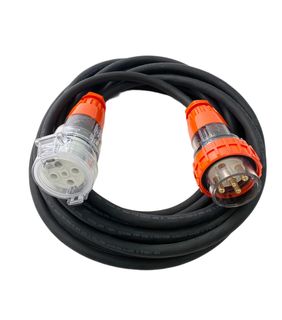 32A 3 Phase Extension; 6mm; Clipsal Series; 5 Pin; Heatshrink; 10m