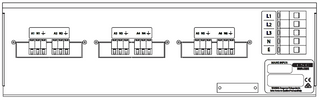 LSC Control APSX Distro; 6 Channel; 25A; Terminals