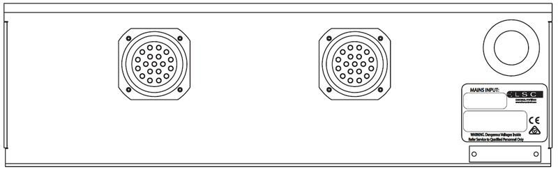 LSC Control; GENX Dimmer; 12 Channel; 10 Amp; Socapex