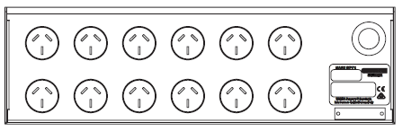 LSC Control; GENX Dimmer; 12 Channel; 16 Amp; Flat Pin